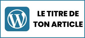 Lire la suite à propos de l’article Article de blog